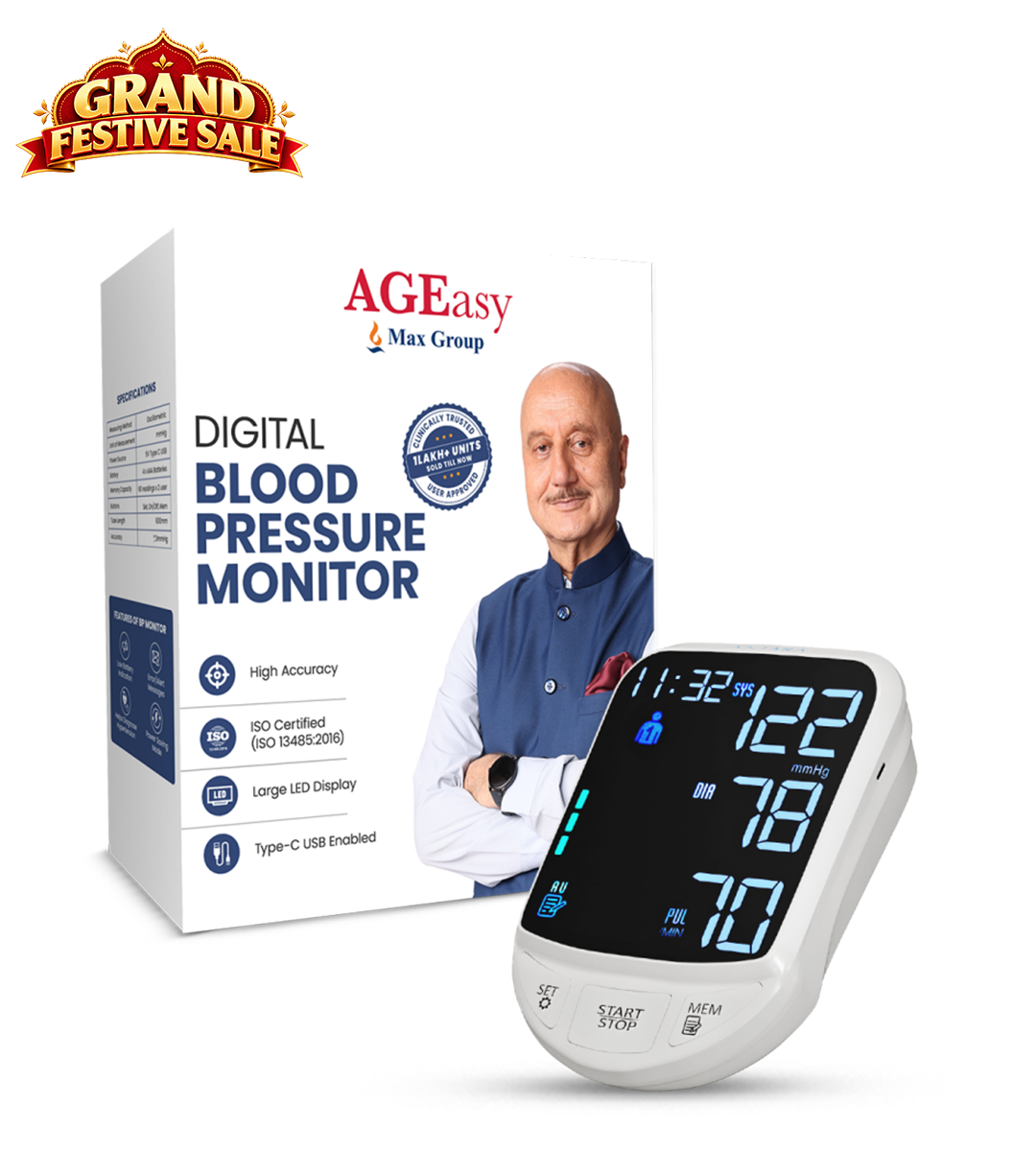 AGEasy Digital BP Monitor