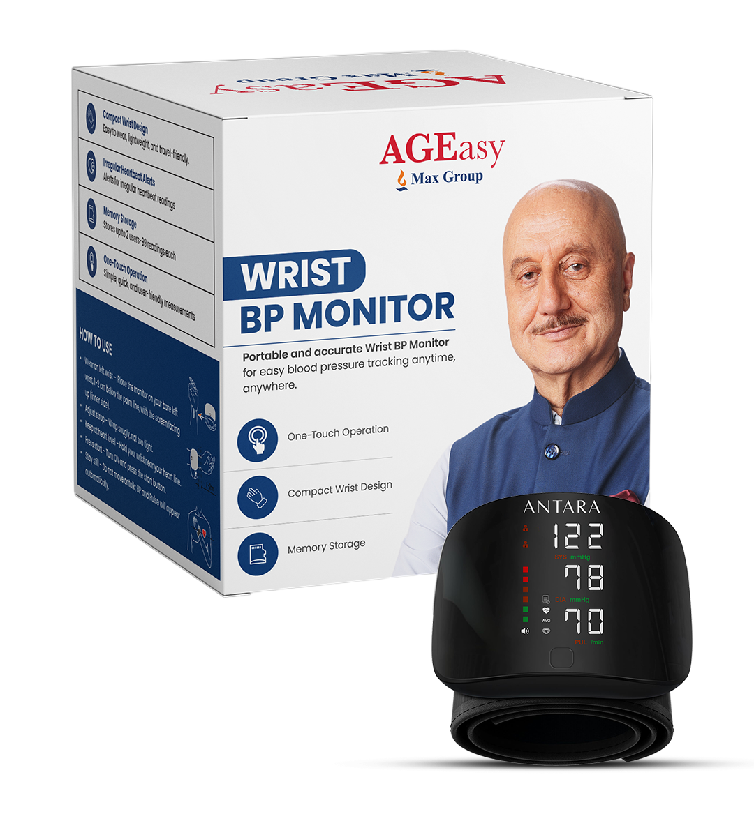 AGEasy Wrist BP Monitor