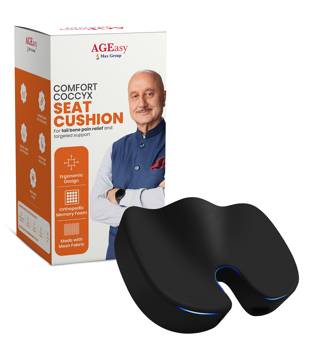 AGEasy Coccyx Cushion for Tailbone Pain Relief