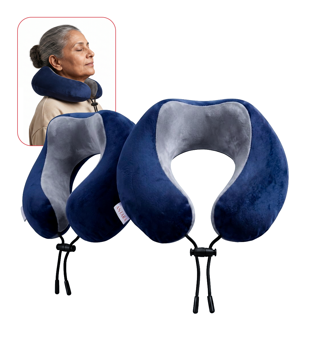 Travel Companion (2 Neck Pillows)