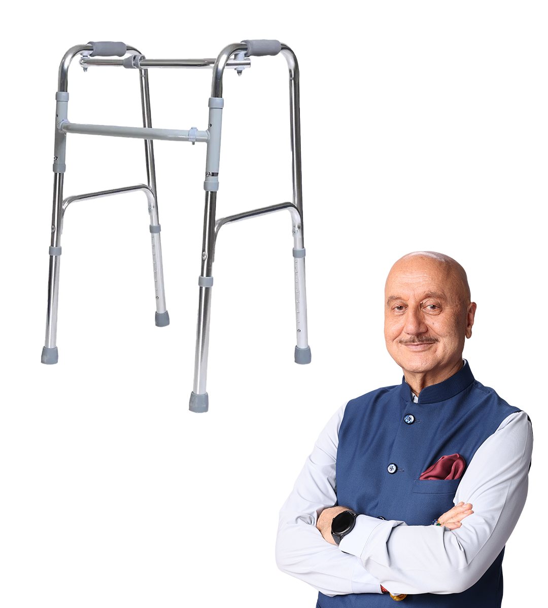 AGEasy Walker Without Wheels for Seniors