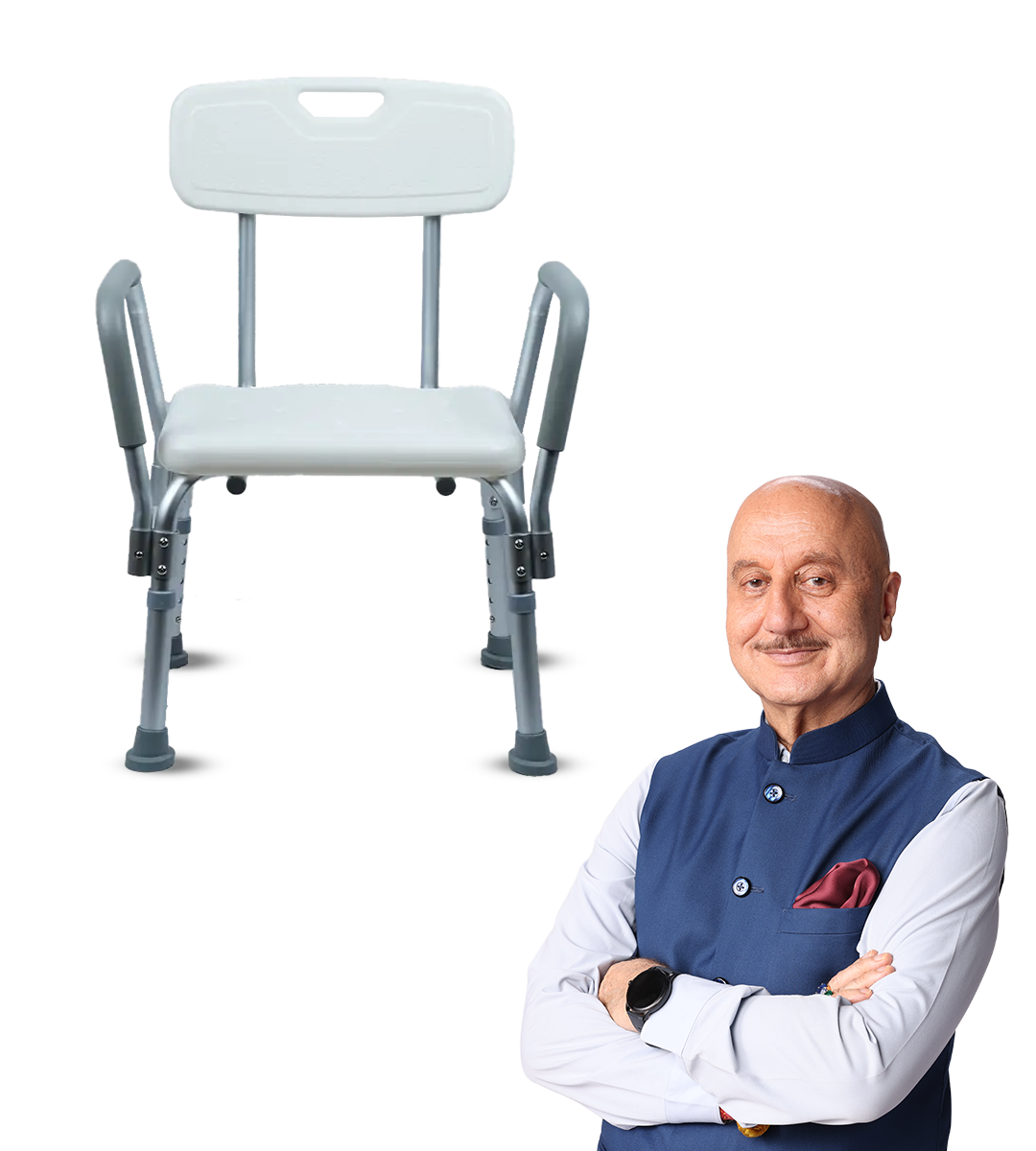 AGEasy Shower Chair for Seniors Fall Prevention